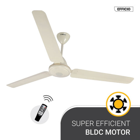 Atomberg Efficio Energy Efficient 1400mm Ceiling Fan with BLDC Motor and Remote