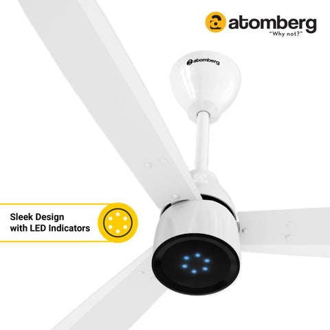 Atomberg Renesa Prime Remote 1200mm BLDC Motor 5 Star Rated Sleek Ceiling Fans with Remote