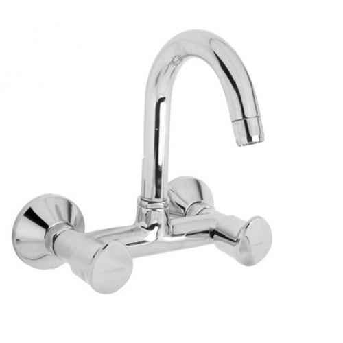 Parryware Droplet Brass Wall Mounted Sink Mixer; G4735A1