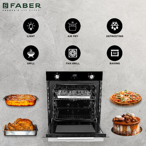 Faber Oven 83 Litres FBIO 83L 6F AF BK