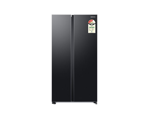 Samsung 653 Litres Convertible 5in1 Side by Side Refrigerator RS76CG8113B1HL