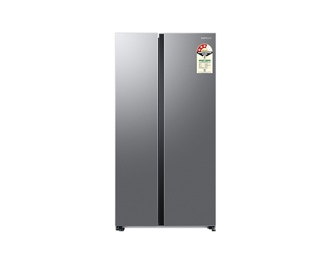Samsung 653 Litres Convertible 5in1 Side by Side Refrigerator RS76CG8113SLHL