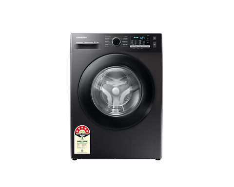 Samsung 8 kg Front Load Washing Machine with Hygiene Steam & DIT Motor - WW80TA046AB1TL
