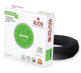 Polycab Green Wire HR FR LSH LF Length: 90 m