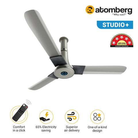 Atomberg Studio+ 1200mm BLDC motor Energy Saving Ceiling Fan