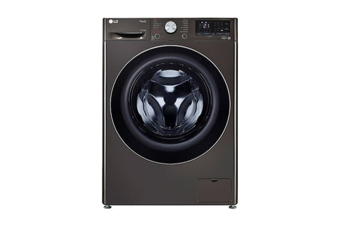LG 12/7 kg Front Load Washer Dryer, AI Direct Drive™, Platinum Black - FHD1207STB