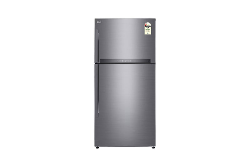 LG 592 Litres 1-Star Double Door Refrigerator GR-H812HLHM - Frost Free Inverter Wi-Fi - With Hygiene Fresh, Shiny Steel Finish