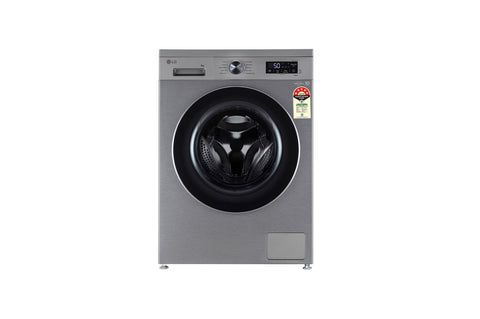 LG 8 kg Front Load Washing Machine - Platinum Silver - FHB1208Z4P