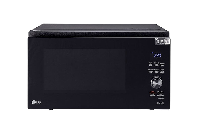 LG 32 L Scan-To-Cook Charcoal Microwave Oven - Black