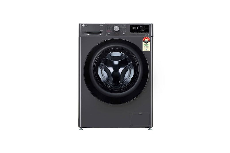 LG 10 kg Front Load Washing Machine - Middle Black - FHP1410Z5M