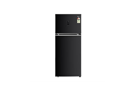 LG 466 Litres  Double Door Refrigerator - GL-T492MESY, Smart Inverter Compressor, Wi-Fi, Door Cooling™, Ebony Sheen Finish, 2-Star

